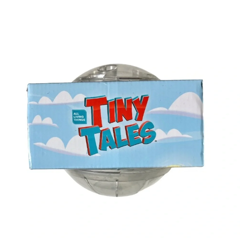 NWT All Living Things Tiny Tales 7” Clear Exercise Ball Adventure Play Toy